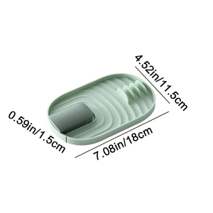 ที่เก็บอุปกรณ์ครัวแบบขายส่ง ที่วางฝาหม้อ ที่วางตะหลิว ที่วางทัพพี ที่วางตะกร้อตักซุป อุปกรณ์เสริมสำหรับจานชาม - Product Image 5