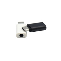 Adaptateur casque USB-C 3,5 mm Type-C vers Type-C pour téléphone portable avec matériau ignifuge et prises US/UK/EU/AU