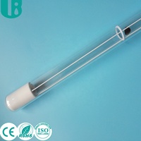 320W Aquarium Fischbecken IP68 UVC-Lampe Tauchbare UV-Licht-Sterilisator mit Quarzröhre zur Wasseraufbereitung für Zuhause, Büro, Hotel