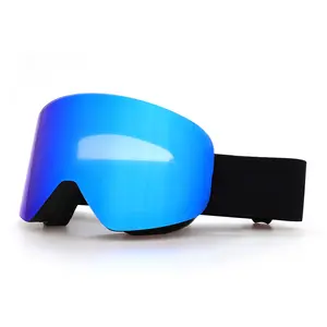 하이 퀄리티 남자와 여자의 자기 원통형 스키 장비 안티 안개 안경과 고글