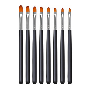 Juego <span class=keywords><strong>de</strong></span> 8 Pinceles <span class=keywords><strong>de</strong></span> Gel UV <span class=keywords><strong>para</strong></span> <span class=keywords><strong>Uñas</strong></span> con Cabeza Redonda, Mango <span class=keywords><strong>de</strong></span> Plástico, Pelo <span class=keywords><strong>de</strong></span> Nailon, <span class=keywords><strong>Kit</strong></span> <span class=keywords><strong>de</strong></span> Pinceles <span class=keywords><strong>para</strong></span> Pintura Acrílica, <span class=keywords><strong>para</strong></span> Manicura y Diseño <span class=keywords><strong>de</strong></span> Arte <span class=keywords><strong>de</strong></span> <span class=keywords><strong>Uñas</strong></span> - Product Image 4