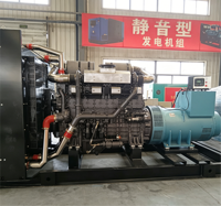 Groupe électrogène diesel stationnaire Shangchai de 1000 kW |   Générateur de secours industriel pour la construction et l'industrie