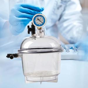 150mm ad alta temperatura essiccatore sottovuoto vaso di essiccazione per essiccazione sottovuoto di apparecchiature di laboratorio - Product Image 2