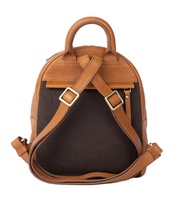 12 pouces Tab en gros asiatique unisexe odeur preuve marron Faux cuir porte-clés en vrac mignon petit haut de gamme Mini sac à dos sac personnalisé