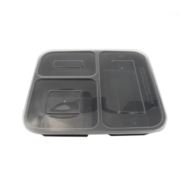 3-Compartment Microwave Safe Food Container