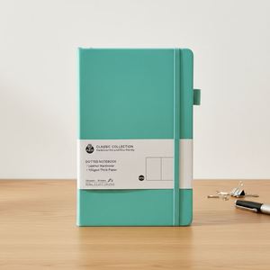 2026 A5 Hardcover Dotted Linen Custom Fabric Cover Notebook <b>Planner</b> - Product Image 1