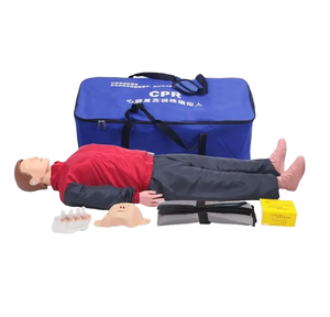 Mannequin de formation RCP à compression thoracique pour usage domestique, modèle de formation RCP corps entier en plastique certifié ISO - Product Image 1