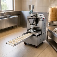 Machine automatique à faire des petits pains farcis à la vapeur, modèle 160, en acier inoxydable, pour Baozi, Momo, Siopao, pour restaurant