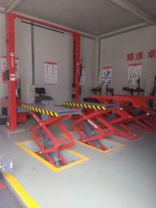 AUTEC garaj ekipmanları araba tamir kaldırma hidrolik makaslı otomatik kaldırma küçük 3.5T kapasiteli 10 yıllık ömür boyu modeli 72.8in asansör - Product Image 4