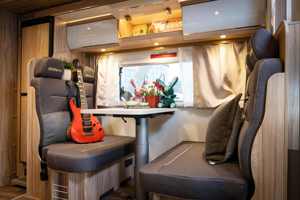 Caravane de voyage tout-terrain en cuir argenté à double extension toutes saisons, deux chambres, avec plancher réglable <span class=keywords><strong>pour</strong></span> véhicule - Product Image 5