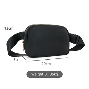 <span class=keywords><strong>Sac</strong></span> <span class=keywords><strong>banane</strong></span> décontracté en Nylon pour <span class=keywords><strong>femme</strong></span>, <span class=keywords><strong>sac</strong></span> de ceinture, mode, échantillon gratuit, vente en gros, 2023 - Product Image 6