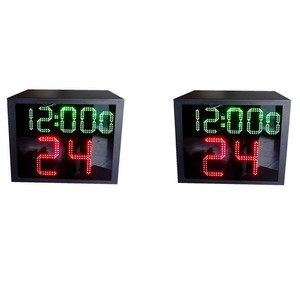 นาฬิกาจับเวลาอิเล็กทรอนิกส์สำหรับบาสเกตบอล Rayer ขนาด 500x600 มม. นาฬิกาจับเวลาชู้ต 24 วินาที สำหรับใช้ในสนาม - Product Image 2