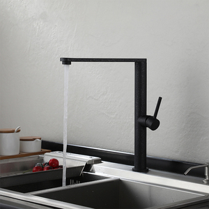 Miscelatore per lavello da cucina in acciaio inossidabile 304 montato sul ponte - Product Image 6