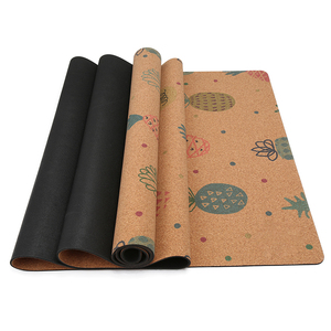 Tapete Ecológico de Corcho Natural de 5mm Antideslizante y Resistente a Impactos <span class=keywords><strong>para</strong></span> <span class=keywords><strong>Ashtanga</strong></span> Vinyasa, Venta al Por Mayor Directa, Logotipo Personalizado Disponible - Product Image 4