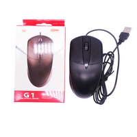 2025 moins cher doigt 3D noir filaire USB souris optique ergonomique étanche bureau d'affaires souris avec boîte personnalisée Logo pour bureau