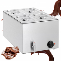 Machine Professionnelle Électrique Automatique pour Chocolat Chaud, Tempéreuse à Chocolat 5kg pour la Vente