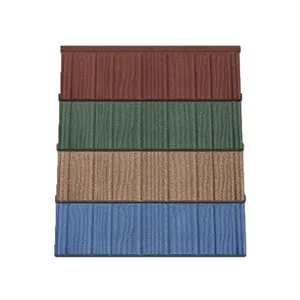 Top Quality hot sale colorful stone coated metal roof tile wood shakes wood roof tiles factory price