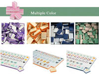 Collection de Noël Vintage et Rétro : Ensemble de Mahjong Classique et Élégant pour Cadeaux et Objets de Collection