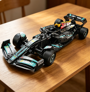 Bloques de Construcción de Auto de Carreras F1 Reobrix 11040, 3473 Piezas, Escala <span class=keywords><strong>1</strong></span>:8, Modelo F1 con Mecanismo de Dirección y Alerón Elevador - Product Image 1