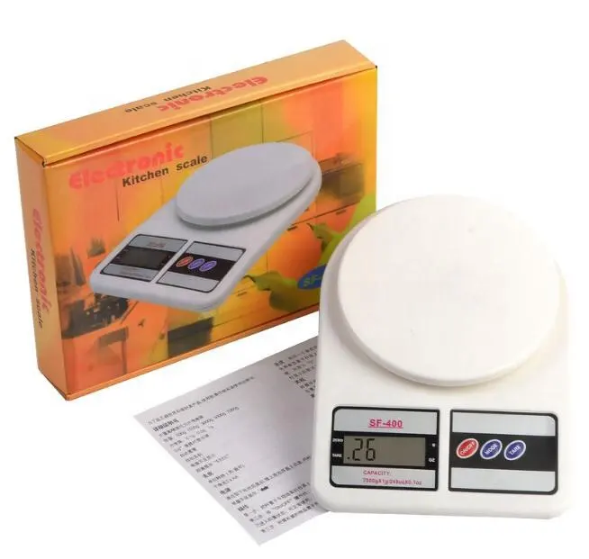 Household Plastic Scales Mini Kitchen Food Baking 1kg 1g LCD Digital Kitchen Scale