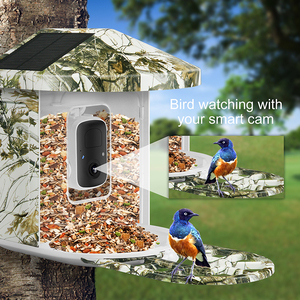 Mangeoire à oiseaux intelligente à reconnaissance AI avec caméra solaire caméra mangeoire à oiseaux sans fil - Product Image 3
