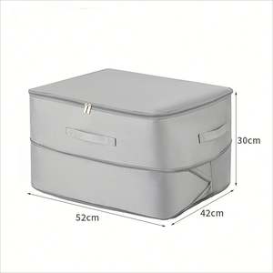 54*42*30cm bolsa de almacenamiento de edredón extensible organizador de sábanas con asas - Product Image 5