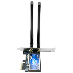 Tarjeta de Red Inalámbrica AX1800 PCIe X1 WiFi 6 con <span class=keywords><strong>Bluetooth</strong></span> <span class=keywords><strong>5.2</strong></span> MT7921K Doble Banda 2.4GHz 5GHz Interna para PC de Escritorio - Product Image 3