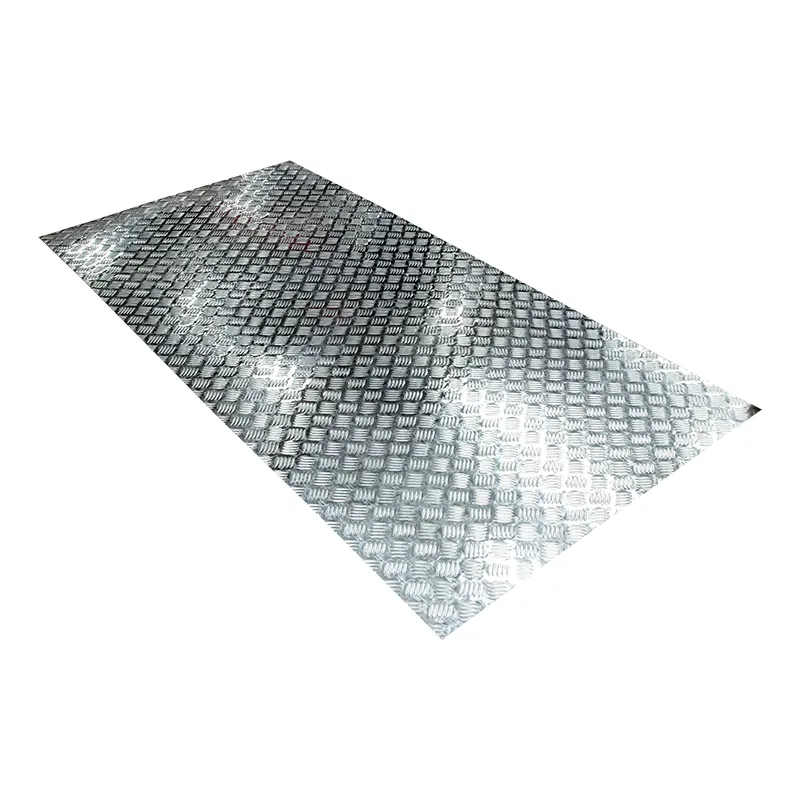 1050 3003 3004 goffrato foglio di alluminio per pavimento in alluminio piastra diamantata corpo auto piastra in alluminio a scacchi prezzo