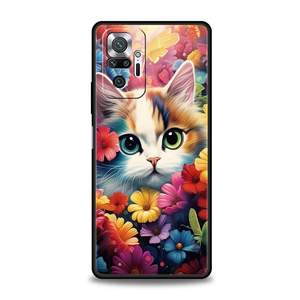 Coque de téléphone chat de détection mignon pour Xiaomi <span class=keywords><strong>Redmi</strong></span> <span class=keywords><strong>Note</strong></span> 13 12 5G 11 10 Pro Plus 4G 9S 9 8 7 9T 13C 12C 10C 9C 9A housse en Silicone souple - Product Image 5