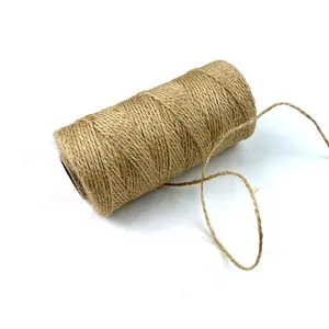 E-Magic厂家直销天然麻绳新设计时尚优质印花黄麻丝带批发麻绳3毫米