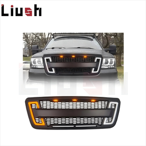 Rejilla de Luces LED Modificada para Ford Lobo, Actualización de la Rejilla Delantera con Luces LED para <span class=keywords><strong>MK11</strong></span> Ford Serie F P221 F150 Pickup, Kit Mejorado - Product Image 1