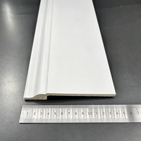 Moulure de sol en polystyrène PS, profilé décoratif pour bordure murale, pour projets de décoration intérieure résidentielle et commerciale