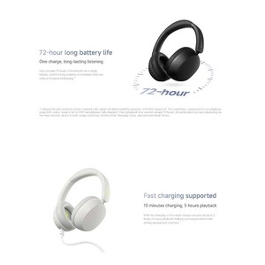 Audífonos REDMI Neo con ANC para 5.4 Drivers Dinámicos, Carga Rápida, 20 Horas de Duración de Batería, Cuero, Uso en Viajes con Teléfono Móvil - Product Image 1