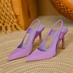 Ohsisa Estate 2025 Nuovi Sabot Stiletto Francesi <span class=keywords><strong>Rosa</strong></span> Fata da Donna Sandali Casual da Esterno di Tendenza <span class=keywords><strong>con</strong></span> Tacco Alto e Punta Sottile - Product Image 4