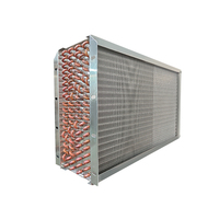 Échangeur de chaleur Aidea, structure de tube en cuivre/acier inoxydable, haute efficacité de transfert de chaleur, 380V/220V, chauffage AHU