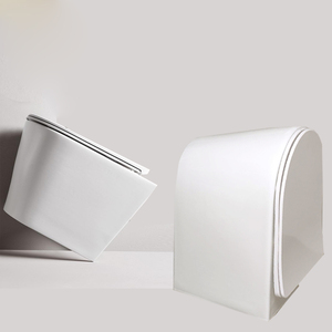 <span class=keywords><strong>WC</strong></span> monobloc avec réservoir à double chasse <span class=keywords><strong>Prima</strong></span>-Bagno, <span class=keywords><strong>abattant</strong></span> doux, design épuré, pour salon - Product Image 6
