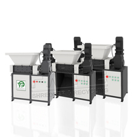 Déchiqueteuse de haute efficacité pour le recyclage de batteries au lithium, de déchets informatiques, d'ordinateurs portables usagés, de téléphones portables usagés, de moteurs et de métaux en alliage d'aluminium