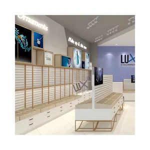 Lux joias personalizadas modernas de decoração, loja de design de interiores de marca com saídas