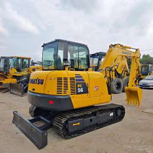 Excavatrice sur chenilles Komatsu Pc56 d'occasion / Excavatrice d'occasion pc55 pc60 pc120 Komatsu Pc56 à vendre Mini excavatrice - Product Image 4