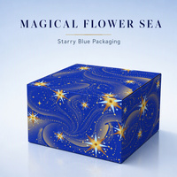 Boîtes d'emballage personnalisées pour feux d'artifice, design Fleur de la Mer Fantastique, vente en gros, fabricant OEM