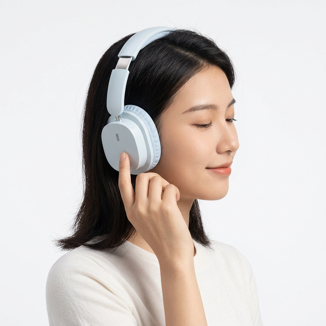 New JL Chipset Noise Cancelling BT 5.3 Wireless Ultra-long Battery Life TWS Type-C Charging Over-Ear Wired+Wireless Headphones