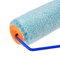 Rouleau à peinture de haute qualité de 9 pouces, pas cher, de qualité industrielle, personnalisable, support OEM, en microfibre pour le nettoyage