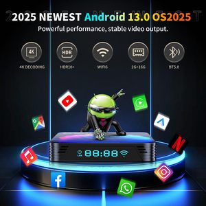 GREALT Android TV Box 8K Ultra HD Smart TV Box Android 13.0 2GB RAM 16GB Chip RK3528 Quad Core 64bit Compatible con 4K@60fps 2.4G 5G - Product Image 3