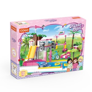 COGO 326 Piezas Bloques de Construcción de Piscina Compatibles con Friends, Juguetes de Ladrillos <span class=keywords><strong>para</strong></span> Niños - Product Image 6