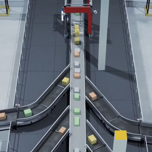 DWS Machine de tri Système de tri Dimension Poids Équipement de tri Logistique Colis Zigzag Convoyeur avec station de tri - Product Image 5