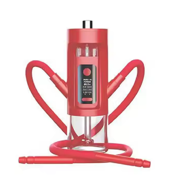 Factory Direct Sell Rechargeable Electric Car Hookah Lady Type Pods Frosted Technics Free Usage Chicha Shisha with LED