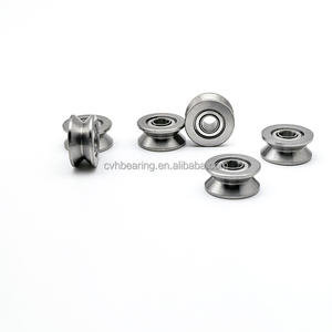 컴퓨터 자수 레이저 기계 크롬 스틸 용 4x13x6mm V-그루브 베어링 V624ZZ 트랙 휠 가이드 휠 베어링 - Product Image 2