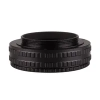 Adaptateur de caméra pour usinage CNC du métal, hélicoïde de mise au point M42, tube d'extension macro en laiton de 10 à 15,5 mm pour modification d'objectif