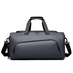 Bolsa de Gimnasio con Paneles para Hombre, Separación en Seco y Húmedo, Portátil, Deportiva, de Gran Capacidad, para Viajes - Product Image 6
