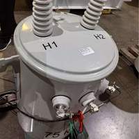 Direk Montajlı Tek Fazlı Transformatörler CSP 50kva 75kva 13.8kv Yağlı Tip Dağıtım Transformatörü